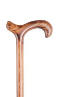 Charles Buyers Flame Scorched Derby Walking Stick