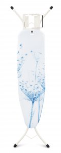 Brabantia A 110x30cm Ironing Board Fresh Wht Frame Cotton Flower