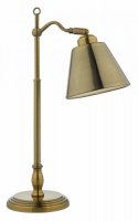 Dar Kempten Task Lamp Antique Brass