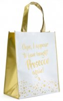 Lesser & Pavey Prosecco Shopping Bag