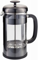 Judge Coffee Glass Cafetiere 8 Cup/1lt - Anthracite