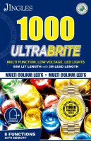 Jingles 1000 Ultrabrite Multi-Function LED Lights w/Timer -M/C