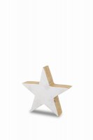 R&W Standing Star with Flake Design 15cm