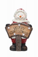 Jingles Snowman Merry Christmas Light Sign