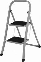 Blue Canyon 2 Step Ladder With Non Slip - Grey