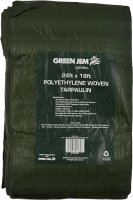 Green Jem Standard Polyethylene Woven Tarpaulin - 24'