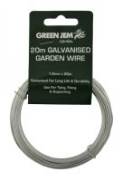 Green Jem 20M Galvanised Garden Wire
