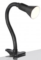 Searchlight Desk Partners - Black Flex Clip Task Lamp
