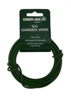 Green Jem 5M Coated Garden Wire