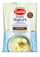 EasiYo Greek Style Yoghurt 240g - Coconut