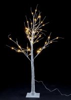 Jingles 1.2m Birch Tree with 48 Warm White LEDs