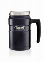 Thermos Midnight Blue Stainless Steel King Desk Mug - 470ml