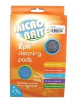 Country Club Micro Brite Microfibre Cleaning Pads (Pack of 2)
