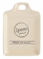 T & G Pride of Place Spoon Rest In Old Cream