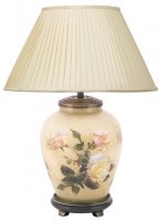 Pacific Lifestyle Classic Rose Small Glass Table Lamp Base