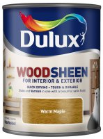 dulux woodsheen warm maple