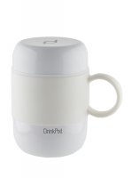 Pioneer DrinkPod Out For Coffee Travel Mug with Handle - White