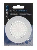 Chef Aid Plastic Sink Strainers - Set of 2