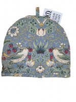 William Morris Blue Minor Strawberry Thief Tea Cosy For One