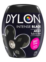 Dylon All-In-1 Fabric Dye Pod for Machine Use - Intense Black