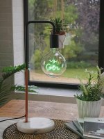 Steepletone LED Filament Bulb - Gin Green