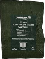 Green Jem 6'x4' Tarpaulin