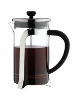 Cafe Ole Mode Cafetieres with Metal Frame 8 Cup Chrome Finish