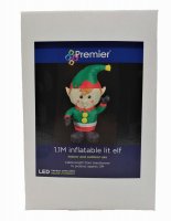 Premier Decorations 1.1M Inflatable Elf