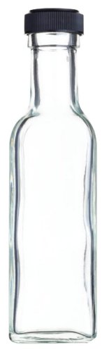 Home Made Mini Glass Oil Bottle, 100ml