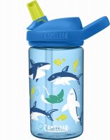 CamelBak Tritan Eddy+ Kids Bottle 0.4lt - Sharks & Rays