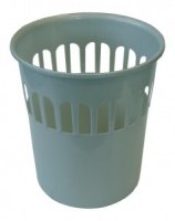 Wham Casa 16lt Waste Paper Basket Silver