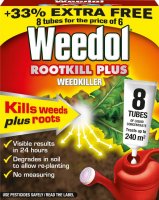 Weedol Rootkill Plus 6 Tubes Plus 2 Free
