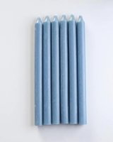 Cidex Rustic Candle 2.2 x 29cm - Dusty Blue