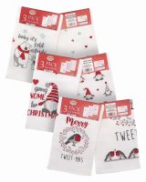 Country Club Christmas Tea Towels - 3 Pack
