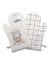 Country Club Powered by Coffee Oven Mitt