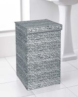 Country Club Laundry Deluxe Hamper - Hyacinth Grey
