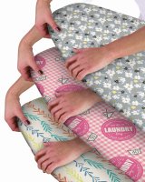 Country Club Multi-Fit Elasticated Ironing Board Cover - Assorted