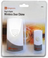 kingavon plug in digital wireless door chime