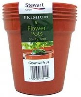 Stewart Flower Pot 5'' - Pack of 5