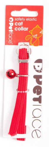 Petface Safety Elastic Cat Collar Red