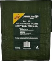 Green Jem Heavy Duty 6' x 4' Tarpaulin