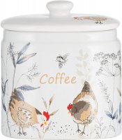 Price & Kensington Country Hens Coffee Storage Jar