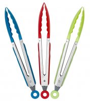 Chef Aid Silicon Food Tongs - Assorted Colours