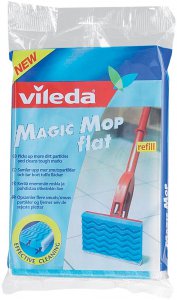 vileda 9667 magic mop flat refill 110620