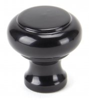 Black Regency Cabinet Knob - Small