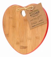 Amore Heart Shaped Bamboo Chopping Board