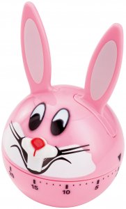 Judge Kitchen Wind-Up 60 Minute Timer - Bunny