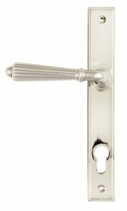 Polished Nickel Hinton Slimline Lever Espag. Lock Set