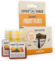 Super Ninja Fruit Fly Trap - 2pk Refill