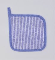 Le Chateau Lollipop Stripe Blue Pot Holder